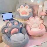 Maxbell 1 Seater Sofa Furniture Cat Claw Shaped Soft for Office Living Room Fireside Pink