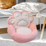 Maxbell 1 Seater Sofa Furniture Cat Claw Shaped Soft for Office Living Room Fireside Pink