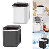 Maxbell Ice Maker Machine Mini Automatic Ice Making Machine for Office Party Kitchen White
