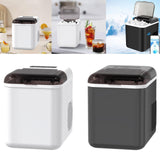 Maxbell Ice Maker Machine Mini Automatic Ice Making Machine for Office Party Kitchen White