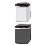 Maxbell Ice Maker Machine Mini Automatic Ice Making Machine for Office Party Kitchen White