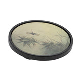 Maxbell Gongfu Tea Tray Fruit Platter Water Absorbing Round for Household Table Home