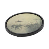 Maxbell Gongfu Tea Tray Fruit Platter Water Absorbing Round for Household Table Home