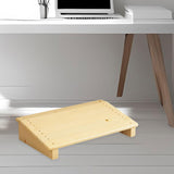 Maxbell Foot Rest for Under Office Desk at Work Footrest for Bathroom Office Working Wood