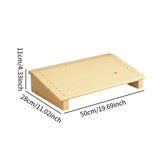 Maxbell Foot Rest for Under Office Desk at Work Footrest for Bathroom Office Working Wood