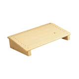 Maxbell Foot Rest for Under Office Desk at Work Footrest for Bathroom Office Working Wood