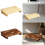 Maxbell Foot Rest for Under Office Desk at Work Footrest for Bathroom Office Working Wood