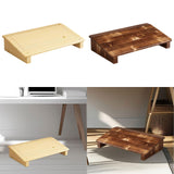Maxbell Foot Rest for Under Office Desk at Work Footrest for Bathroom Office Working Wood