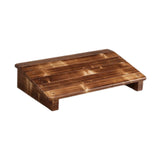Maxbell Foot Rest for Under Office Desk at Work Footrest for Bathroom Office Working Brown