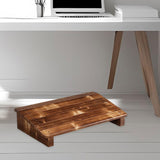 Maxbell Foot Rest for Under Office Desk at Work Footrest for Bathroom Office Working Brown