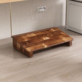 Maxbell Foot Rest for Under Office Desk at Work Footrest for Bathroom Office Working Brown