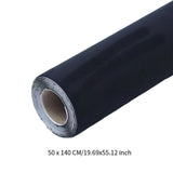 Maxbell Suede Fabric Wrap 20"x50" Film for Home Decoration Car Inner Roof Upholstery Black