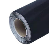 Maxbell Suede Fabric Wrap 20"x50" Film for Home Decoration Car Inner Roof Upholstery Black