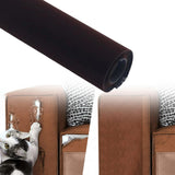 Maxbell Suede Fabric Wrap 20"x50" Film for Home Decoration Car Inner Roof Upholstery Dark Brown