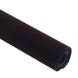 Maxbell Suede Fabric Wrap 20"x50" Film for Home Decoration Car Inner Roof Upholstery Dark Brown