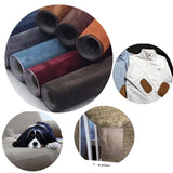 Maxbell Suede Fabric Wrap 20"x50" Film for Home Decoration Car Inner Roof Upholstery Dark Brown
