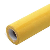 Maxbell Suede Fabric Wrap 20"x50" Film for Home Decoration Car Inner Roof Upholstery Yellow