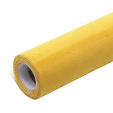Maxbell Suede Fabric Wrap 20"x50" Film for Home Decoration Car Inner Roof Upholstery Yellow