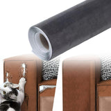 Maxbell Suede Fabric Wrap 20"x50" Film for Home Decoration Car Inner Roof Upholstery Dark Gray