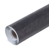 Maxbell Suede Fabric Wrap 20"x50" Film for Home Decoration Car Inner Roof Upholstery Dark Gray