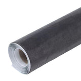 Maxbell Suede Fabric Wrap 20"x50" Film for Home Decoration Car Inner Roof Upholstery Dark Gray