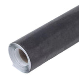 Maxbell Suede Fabric Wrap 20"x50" Film for Home Decoration Car Inner Roof Upholstery Dark Gray