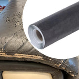 Maxbell Suede Fabric Wrap 20"x50" Film for Home Decoration Car Inner Roof Upholstery Dark Gray