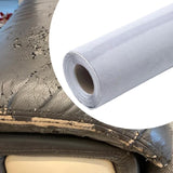 Maxbell Suede Fabric Wrap 20"x50" Film for Home Decoration Car Inner Roof Upholstery Light Gray