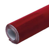 Maxbell Suede Fabric Wrap 20"x50" Film for Home Decoration Car Inner Roof Upholstery Red