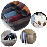 Maxbell Suede Fabric Wrap 20"x50" Film for Home Decoration Car Inner Roof Upholstery Red