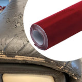 Maxbell Suede Fabric Wrap 20"x50" Film for Home Decoration Car Inner Roof Upholstery Red