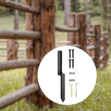 Maxbell Fence Post Repair Stake Replace Sturdy Accessories for Home Repairing Garden