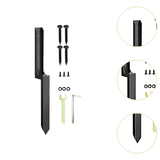 Maxbell Fence Post Repair Stake Replace Sturdy Accessories for Home Repairing Garden