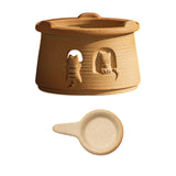 Maxbell Teapot Warmer Household Tea Heater Tealight Warmer for Hotel Balcony Wedding