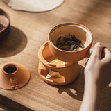 Maxbell Teapot Warmer Decor Candle Heating Teaware Base Holder for Water Home Coffee With Base