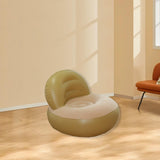 Maxbell Inflatable Sofa Multifunctional Comfortable Lazy Sofa for Home Garden Spring Beige