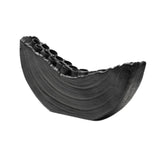 Maxbell Creative Vase Simple Unique Modern for Office Table Centerpiece Coffee Table Black