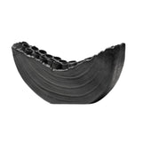 Maxbell Creative Vase Simple Unique Modern for Office Table Centerpiece Coffee Table Black