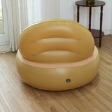 Maxbell Inflatable Sofa for Adults Soft Versatile Air Couch for Home Outdoor Camping Beige