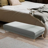 Maxbell Sofa Footstool Ottoman Leisure Sofa Stool Bench for Living Room Balcony Home