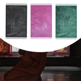 Maxbell Muslim Prayer Rug Unique Lightweight Non Slip Carpet for Holiday Travel Home Black