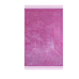 Maxbell Muslim Prayer Rug Unique Lightweight Non Slip Carpet for Holiday Travel Home Pink