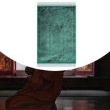 Maxbell Muslim Prayer Rug Unique Lightweight Non Slip Carpet for Holiday Travel Home Green