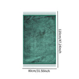 Maxbell Muslim Prayer Rug Unique Lightweight Non Slip Carpet for Holiday Travel Home Green