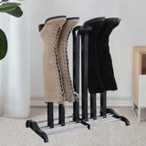 Maxbell Shoe Organizer Iron Boot Storage Rack for Bedroom Hallway Tall Boots Storage 54cmx30cmx57cm