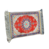 Maxbell Muslim Prayer Rug Eid Mat Ramadan Gift Praying Carpet for Prayer Room Temple Red