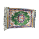 Maxbell Muslim Prayer Rug Eid Mat Ramadan Gift Praying Carpet for Prayer Room Temple Green