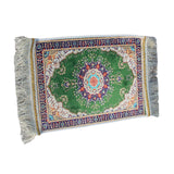 Maxbell Muslim Prayer Rug Eid Mat Ramadan Gift Praying Carpet for Prayer Room Temple Green