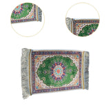 Maxbell Muslim Prayer Rug Eid Mat Ramadan Gift Praying Carpet for Prayer Room Temple Green