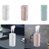 Maxbell Desktop Humidifier Quiet USB with Ambient Night Light Essential Oil Diffuser White